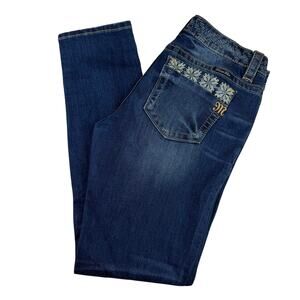 Miss Me Signature Cuffed Skinny Jeans Size 29